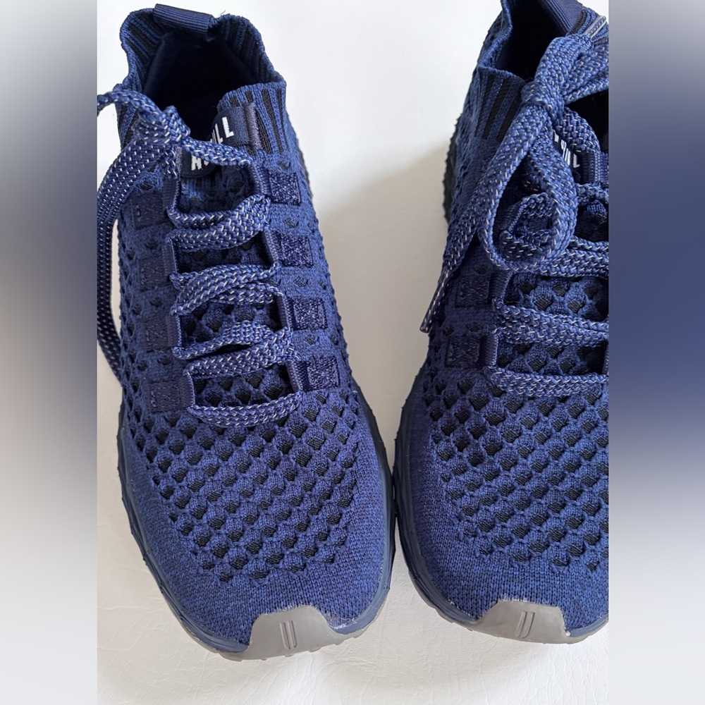 Nobull NOBULL Knit Running Shoes Midnight Navy Allday KnitSock Sneakers size 8.5 - Picture 12 of 13